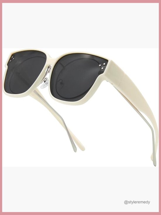 Polarized Over Glasses Sunglasses Cat Eye Square Frame Driving Shades